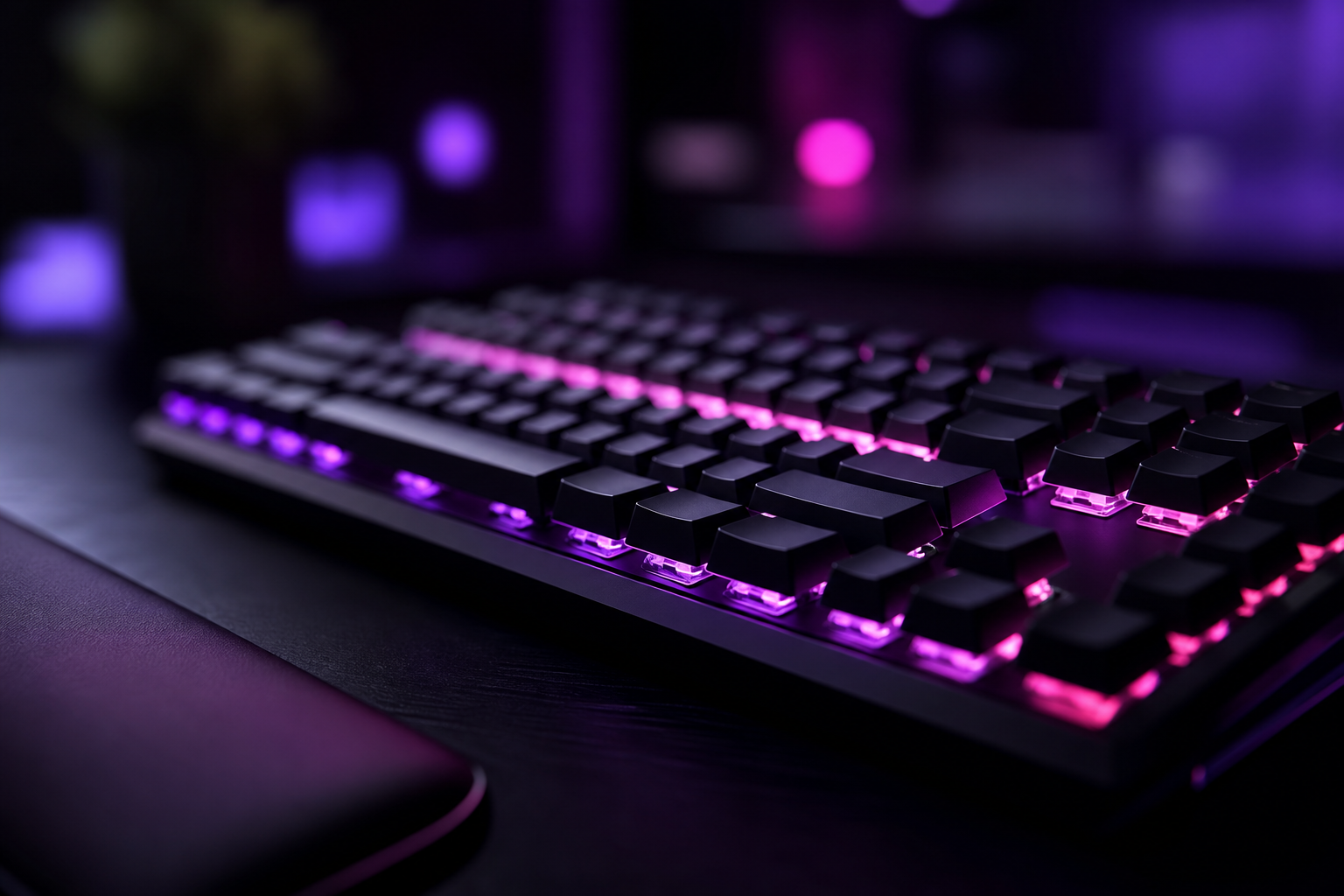 Teclado y equipos informáticos